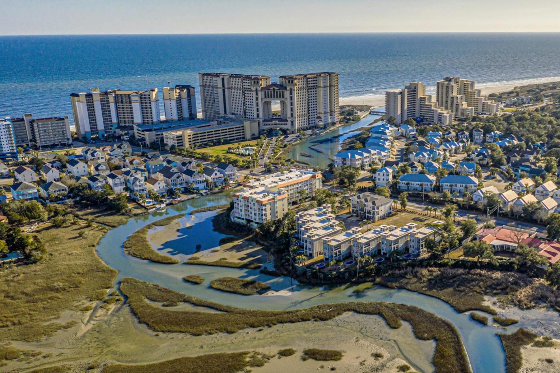 Villa Ocean Marsh Relaxing Waterfront Loft Unit 403 à Myrtle Beach Extérieur photo