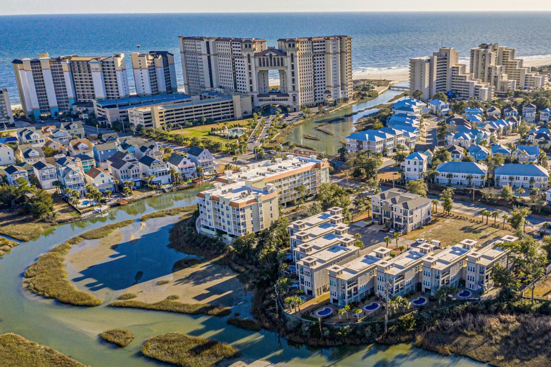 Villa Ocean Marsh Relaxing Waterfront Loft Unit 403 à Myrtle Beach Extérieur photo